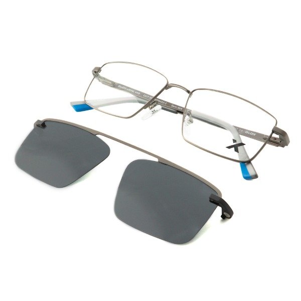 Producto - Glox Clip-On NU747 Rectangular Plata - 4
