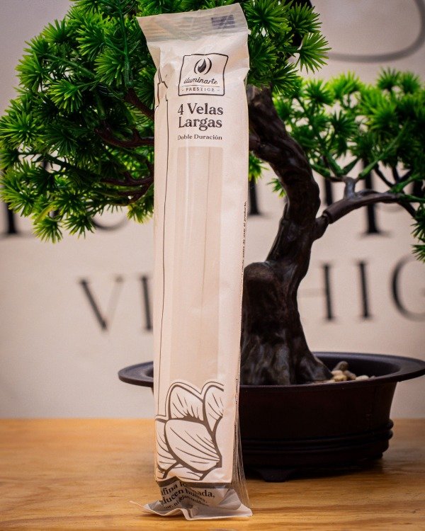 Producto - Velas largas pack 4