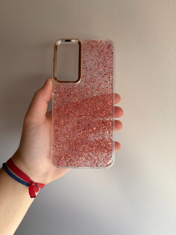 Producto - A16-FUNDA SHINE COLOR ROSA