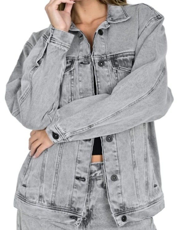 Producto - Campera gris claro