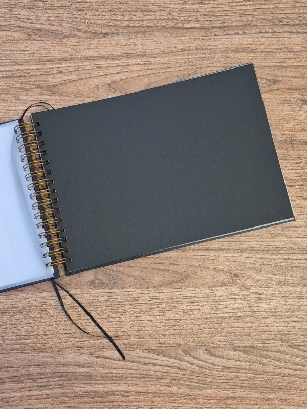 Producto - Album de fotos Minimalist - Negro A4 - 3