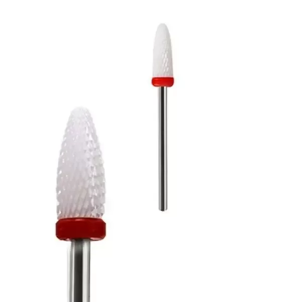 Producto - FRESA DE CERAMICA CONICA ROJA