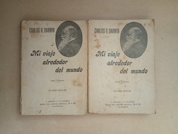 Producto - Mi viaje alrededor del mundo - Carlos R Darwin - Sempere - 2 vols