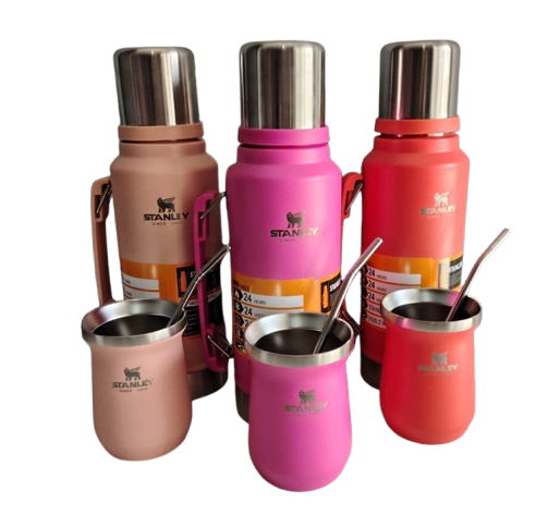Producto - Combo Stanley termo 1L + Mate con Bombilla