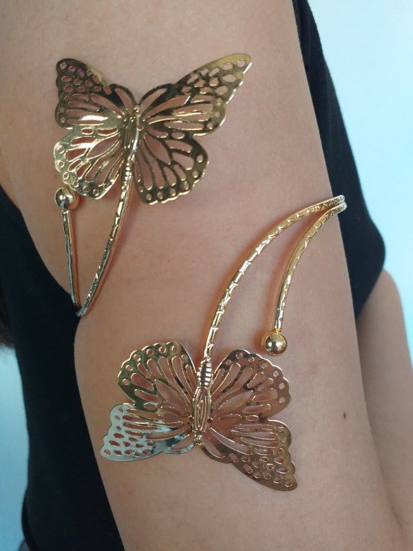 Producto - Brazalete Mariposa Dorado