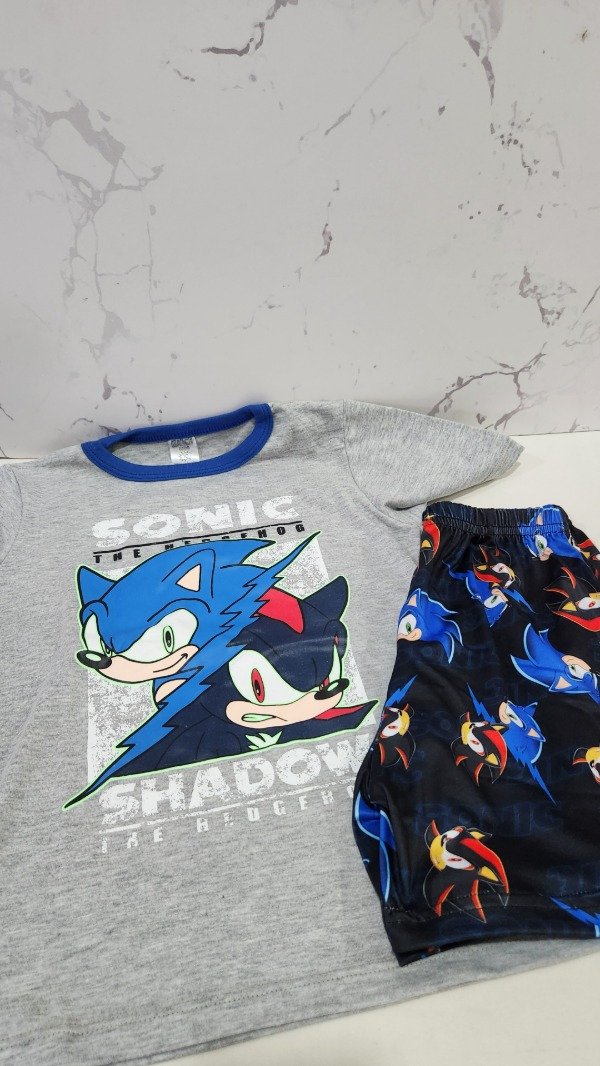Producto - Pijama Corto Sonic talle 10