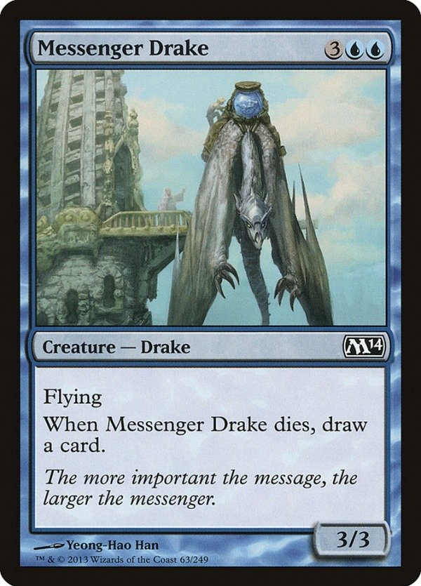 Producto - Messenger Drake  Magic 2014 Core Set