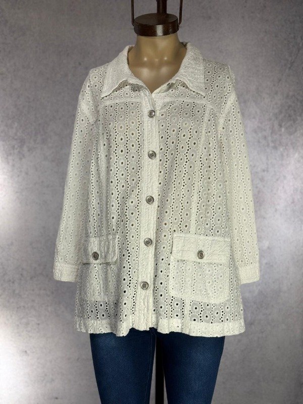 Producto - CAMISA BLANCA BRODERIE IMPORTADA