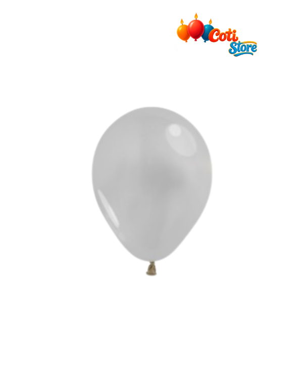 Producto - GLOBOS PAYASO 5" TRANSPARENTE x 50 unidades