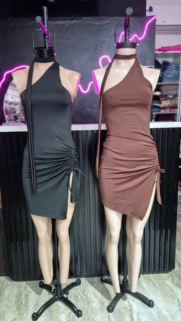 Producto - Vestido cuello lazo