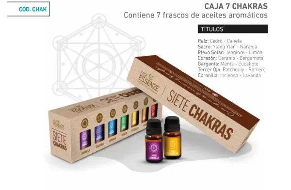 Producto - Set 7 Chakras - Real Essenze - 2