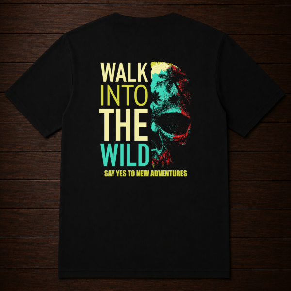 Producto - Remera - Walk into the wild (calavera) - 1