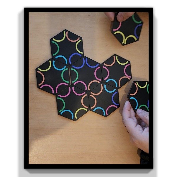 Producto - Hexagono Multicolor