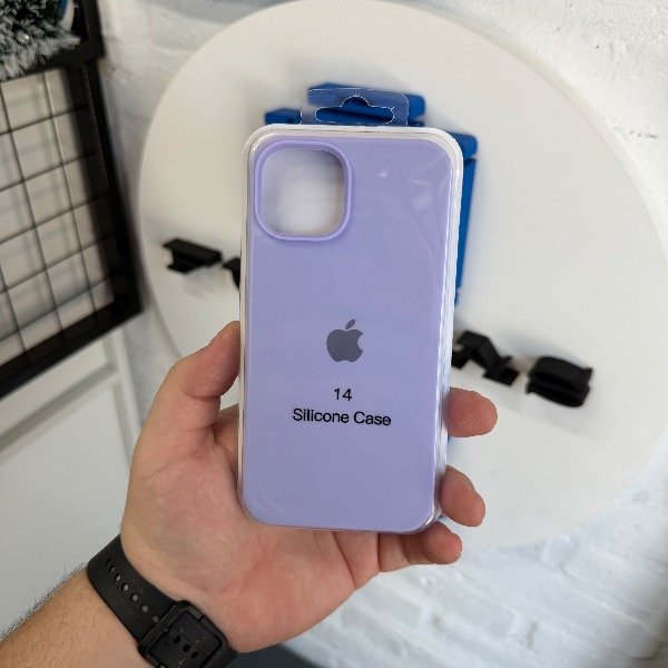 Producto - Silicone Case Violeta Pastel - iPhone 13 iPhone 14