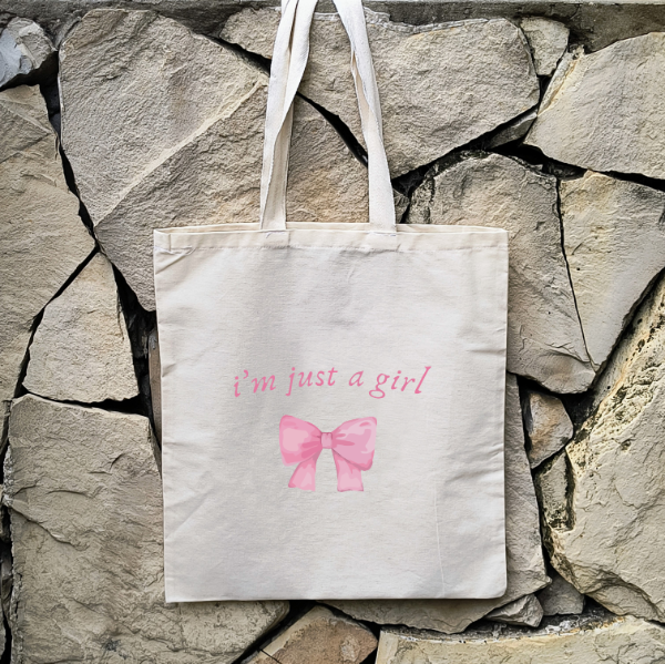 Producto - Tote Bag I'm just a girl