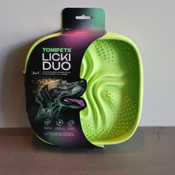 Producto - alfombra de lamer licki dúo