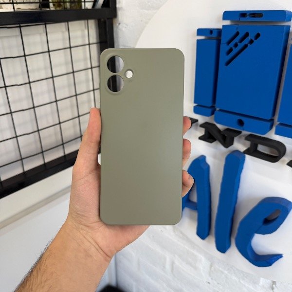 Producto - Silicone Case Gris musgo - Samsung A06