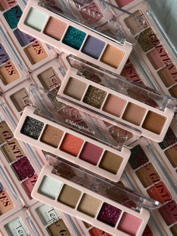 Producto - PALETA DE SOMBRAS 5 COLORES GLISTEN EYES - TEJAR - CAJA DE 24 UNIDADES