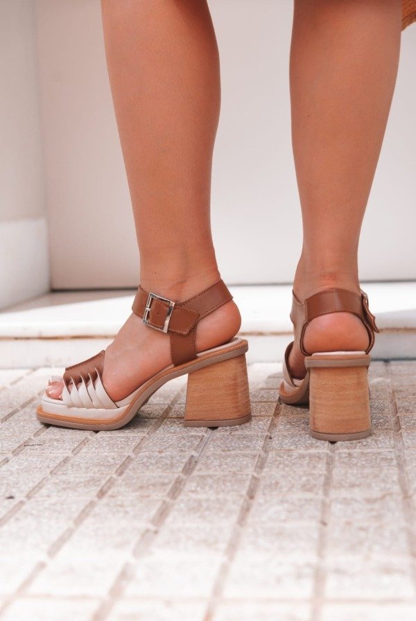 SANDALIA RAFU SUELA-NATURAL — imagen 4