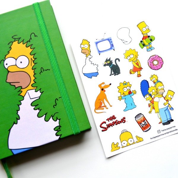 Stickers Les Simpson Modèle 1 borne d'arcade