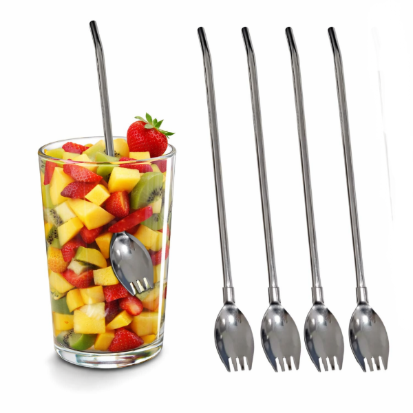 Producto - Pack x 6 sorbetes-tenedores cocteleria