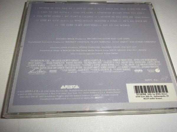 Producto - CD SOUNDTRACK WHITNEY HOUSTON THE PREACHER'S WIFE USA 33A - 1