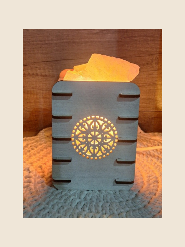Producto - Lampara de sal "Mandala I"