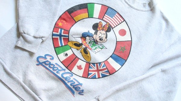 Producto - Disney Epcot Center 90s made in U.S.A. crewneck.