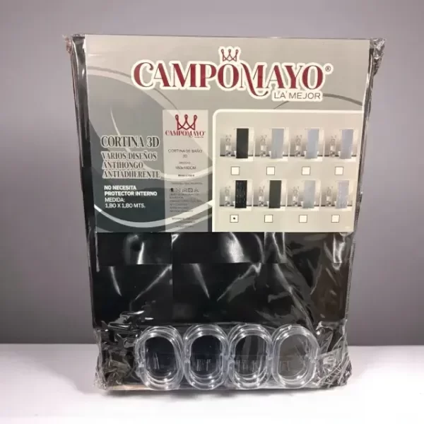 Producto - CORTINA DE BAÑO 3D PVC