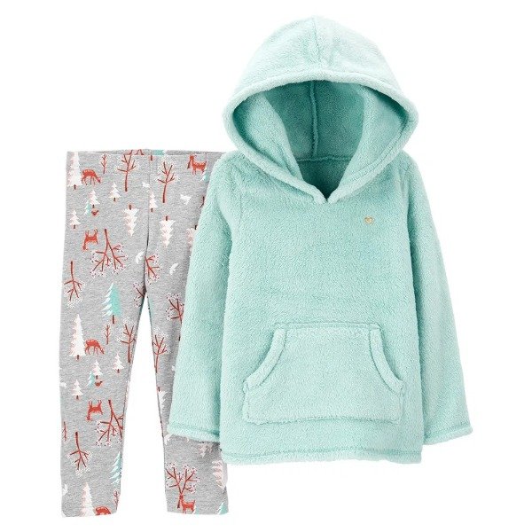 Producto - Conjunto Buzo Plush Verde