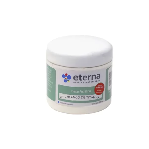 Producto - Base acrilica Eterna Banco de Titanio