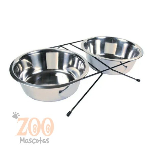 Producto - Comedero bebedero - acero inoxidable
