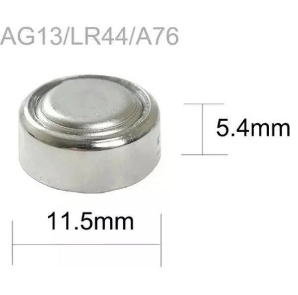 Producto - Bateria Alcalina Boton LR44 1.55V Descartable - 1