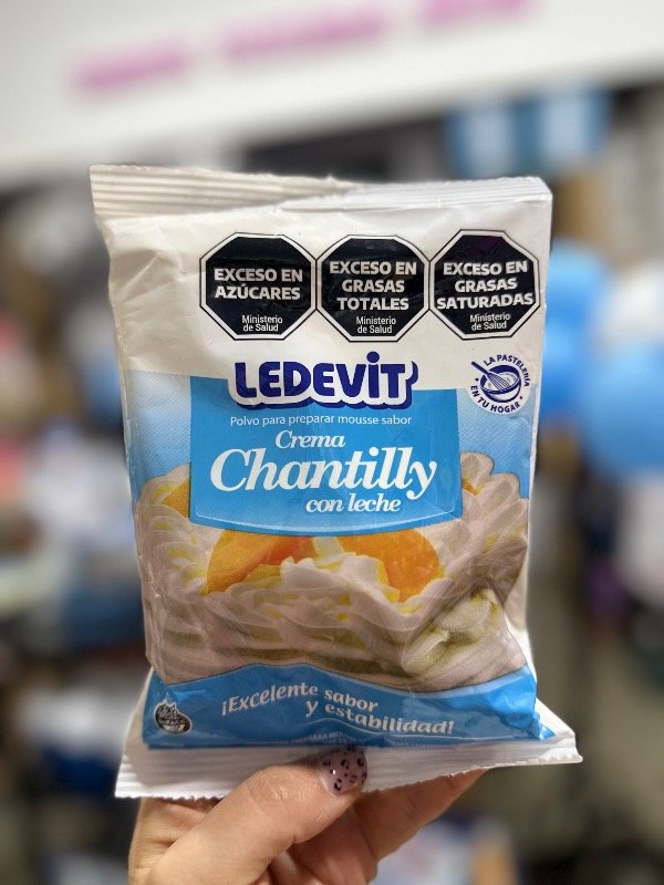Producto - Crema chantilly ledevit x250 gr