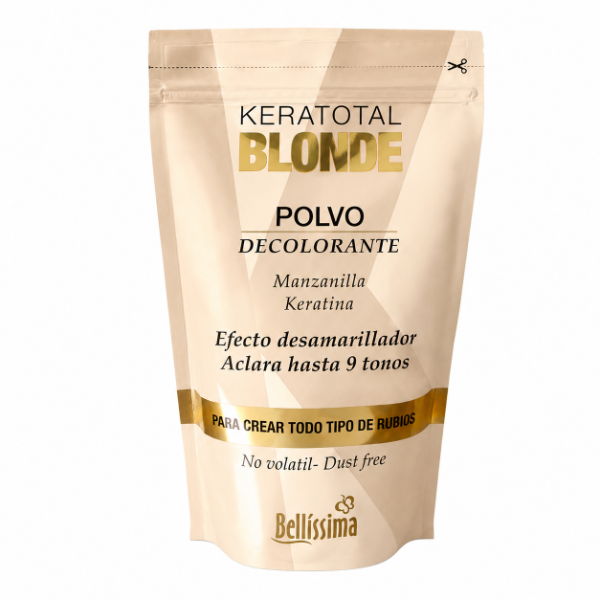 Producto - Bellissima - Polvo Decolorante Profesional  Keratotal Blonde x 700 gr