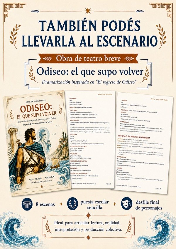 Producto - Lectura EL REGRESO DE ODISEO (Sexto Grado, Segundo Ciclo) - 3