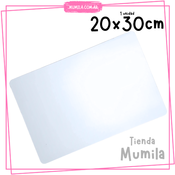 Producto - Base Torta Rectangular 20x30cm Base Fibroplus 3mm