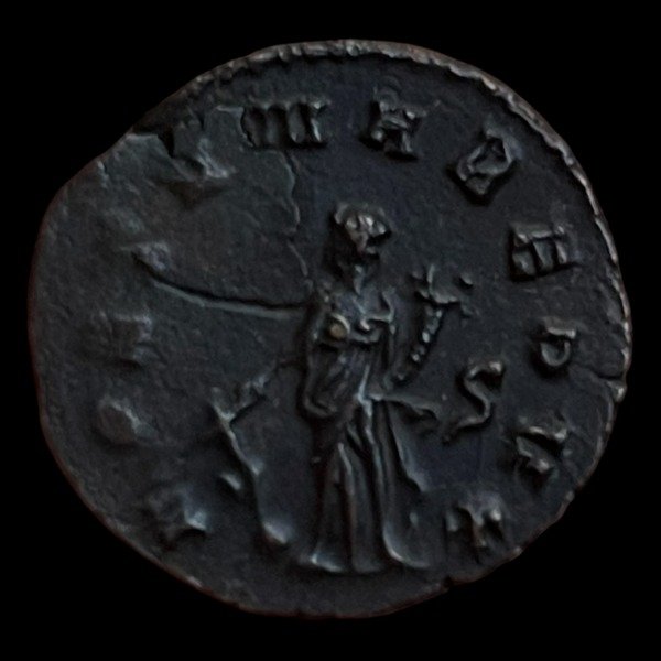 Producto - Galieno (260 - 268 DC) AE Antoniniano Ceca: Roma - FORTVNA REDVX