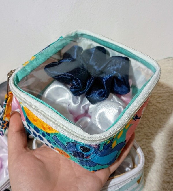 Producto - MINI NECESER CUBO + 3 SCRUNCHIES (A PEDIDO) - 3