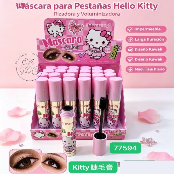 Producto - CAJA X24 Máscara De Pestañas Rimel KITTY 77594