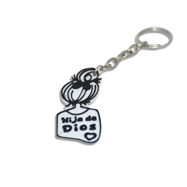 Producto - PROMO Llavero 3D "Hija De Dios" (PACK X6 UNIDADES)