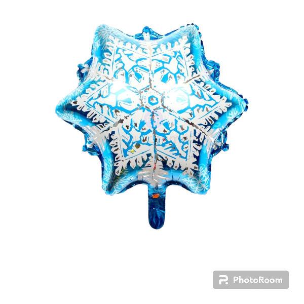 Producto - globo copo de nieve 40 cm