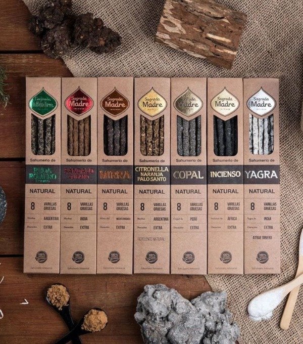 Producto - Sahumerio Resina Natural x 8 varillas