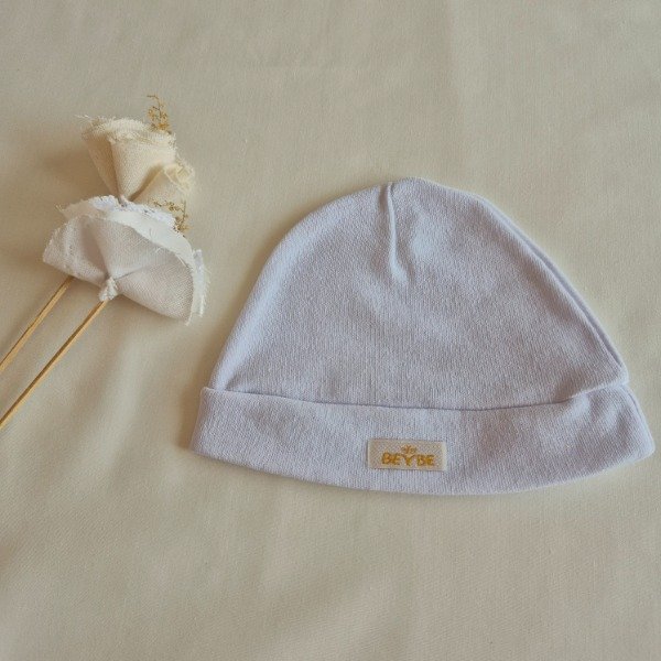 Producto - Gorrito interlock blanco