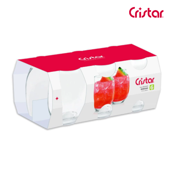 Producto - VASO MIKONOS ALTO 460 CC PACK X 6 CRISTAL (cod. 253)