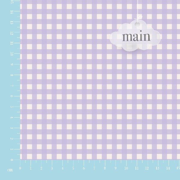 Producto - Cuadrillé Lila Pastel