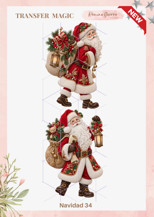 Producto - Transfer magic - Navidad 34