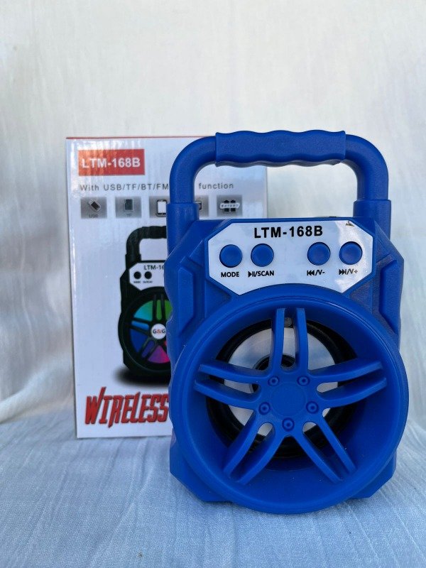 Producto - Parlante speaker azul