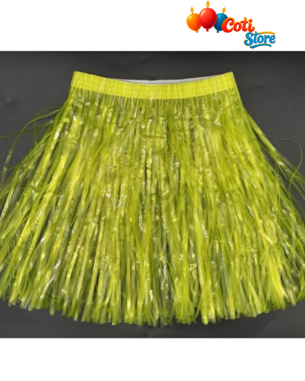Producto - Tutú Hawaiana Fluor 60x40cm Amarillo