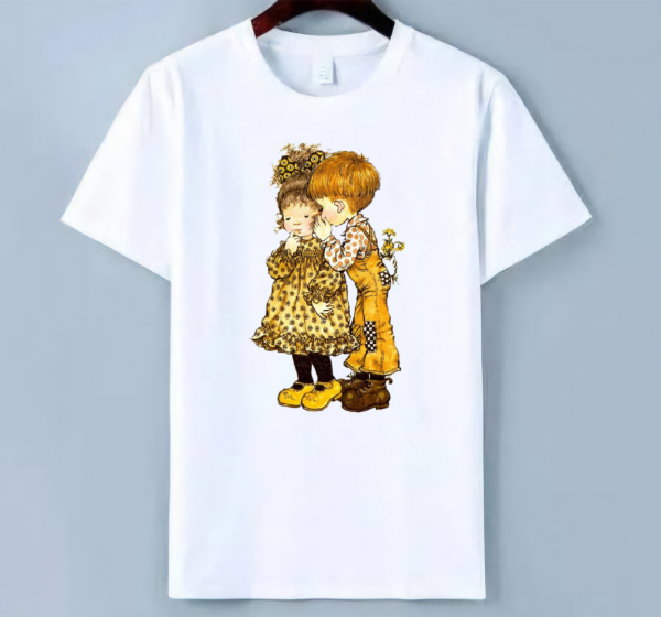 Producto - Remera Algodon Sarah Kay Negra y Blanca